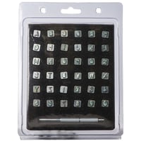 Jeu de matoirs "Alphabétiques et Numériques - 6,5 mm (1/4")