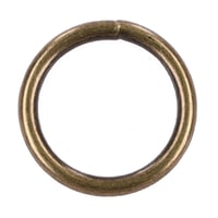 Antique Brass 25 x 5 mm O-Ring