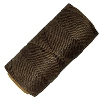 Army Vert #221 - 0,75 mm - Cordon en polyester ciré Linhasita (PE-3)