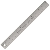 Stainless Steel Ruler 30 cm (12")