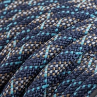 Tartan Blue - Dog Leash Rope - Ø 8 mm PPM