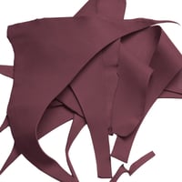 'Berry' Greased Leather Scraps Sheet (750 g - 1 kg)