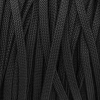 Black Paracord 650 Coreless