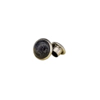 Black Medium Stone Rivets