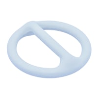 Luxe Silicone Stop/bar O-ring Blue 25 x 4 mm