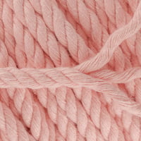 Pastel Rosa 5 mm Makramee Gedrehtes Baumwollseil