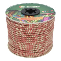 Bronze Brown & Mocca Diamonds Paracord 550 Type III - 30 m