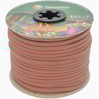 Bronze Brown & Mocca Stripes Paracord 550 Type III - 30 m