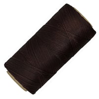 Brown #593 - 1.00 mm - Linhasita Waxed Polyester Cord (PE-4)