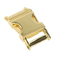 Metal Side Release Buckle Brass Plated - 1 | 5 Pieces