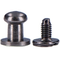 Button Stud - 'Gun Metal' 6mm