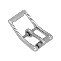 Roller Belt Buckle 'Nickel Plated' 13 mm