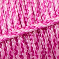Pink Ribbon 4 mm Seil - PPM - (Flach/Hohlgeflecht)