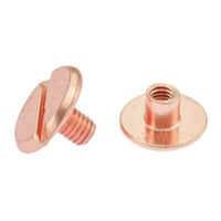 Buchschraube Rose Gold - 1 | 10 | 50 | 100 Stücke