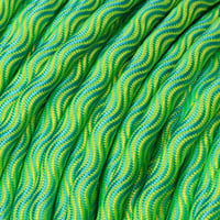 Grün & Blau 10 mm Smooth Wave Cord