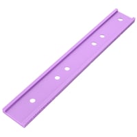 Pourpre Moule pour Collier en Cuir et Sangle enduite - 20 mm