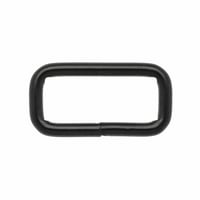 Square Ring 'Black' 26 x 3 mm
