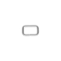 Square Ring 'Nickel Plated' 12 x 2 mm