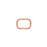 Rose Gold 10 x 2,5 mm Quadratischer Ring