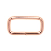 Rose Gold 26 x 3 mm Square Ring