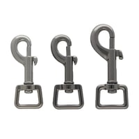 Gun Metal Bolzenkarabiner - 1 | 10 | 20 Stücke