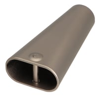 Cord Tube with Screw 25 mm Grey