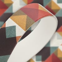 Cozy Quilt BioThane ‘BETA’ ® UV-printed 16 mm - Per Meter