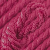 Cranberry PPM Twisted Rope - Ø 10mm