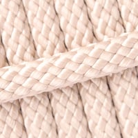 Sahne 12 mm - PPM Schlauchband - (Flach/Hohlgeflecht)