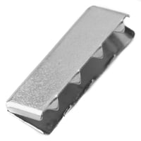 Metal Crimp End Webbing 25 mm - Nickel