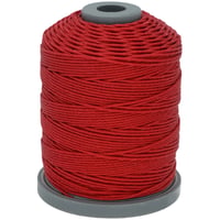 Crimson MeiSi XianGe Twist Gewachstes Polyestergarn 0.6 mm - 60 m