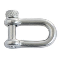 D-Shackle Stainless Steel (Regular Pin) 4 mm