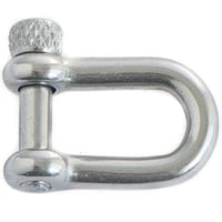 D-Shackle Edelstahl (Regular Pin) 5 mm