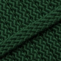 Vert Foncé PPM Corde - Ø 8mm. (plane/sans noyau)