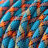 Blue & Orange - Dog Leash Rope - Ø 8 mm PPM