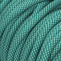 Checkered Green - Dog Leash Rope - Ø 10mm Nylon