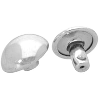 Nickel 10 mm (3/8") Dome Rivet 