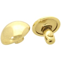 Brass 10 mm (3/8") Dome Rivet
