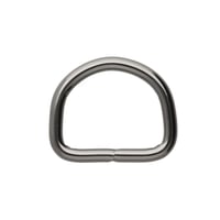 Gun Metal 20 x 3 mm D-Ring