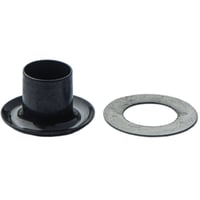 Eyelet / Hollow Rivet 'Black' Ø 6 mm