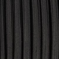 Black - PES Elastic Cord Ø 8 mm