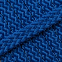 Electric Blau 8 mm - PPM Schlauchband - (Flach/Hohlgeflecht)