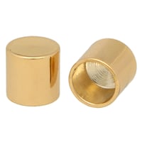 Gold 8 mm Premium Schnur Endkappe