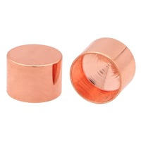 Rose Gold 10 mm Premium End Caps