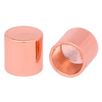 Rose Gold 6 mm Premium End caps