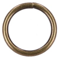 Antique Brass 40 x 6 mm O-Ring
