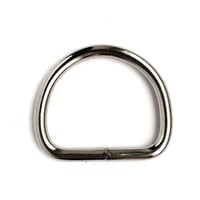 Nickel Plated 20 x 3 mm D-ring