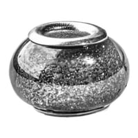Sparkling Acrylic Bead - Black