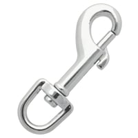 Chrome Plated Snap Hook 55 mm - Ø 10 mm