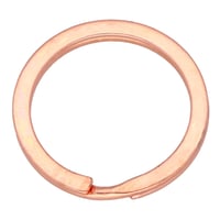 Rose Gold 20 x 3 mm Key Split Ring